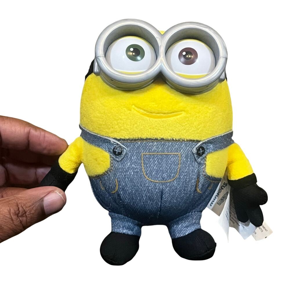 Minion Bob W/Goggles Despicable‎ Me Thinkway Toys Universal Studios  8” Plush